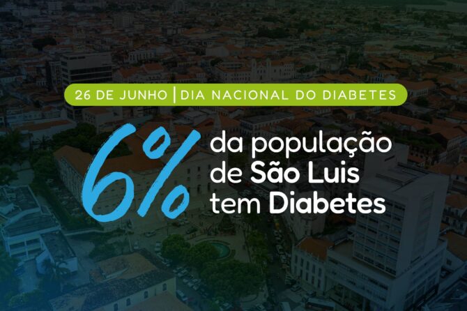 6% da população de São Luis tem Diabetes | Dia Nacional do Diabetes