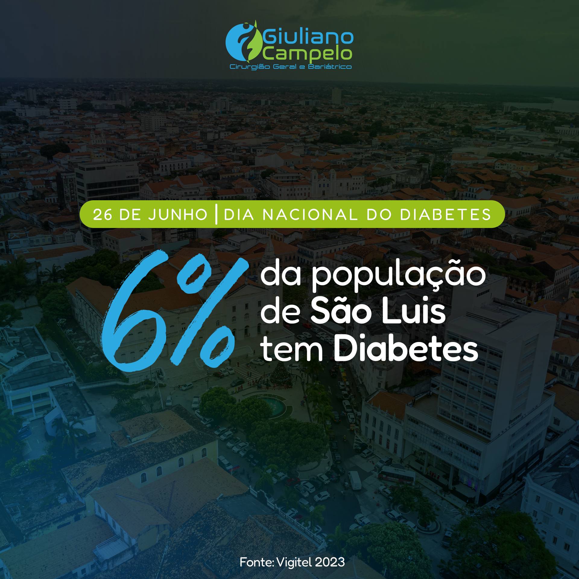 6% da população de São Luis tem Diabetes | Dia Nacional do Diabetes