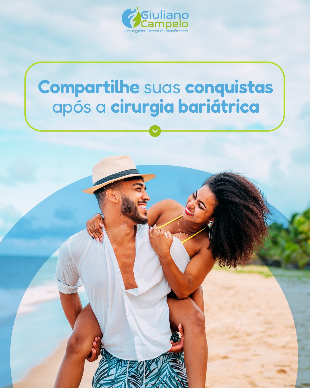 Compartilhe suas conquistas após a cirurgia bariátrica
