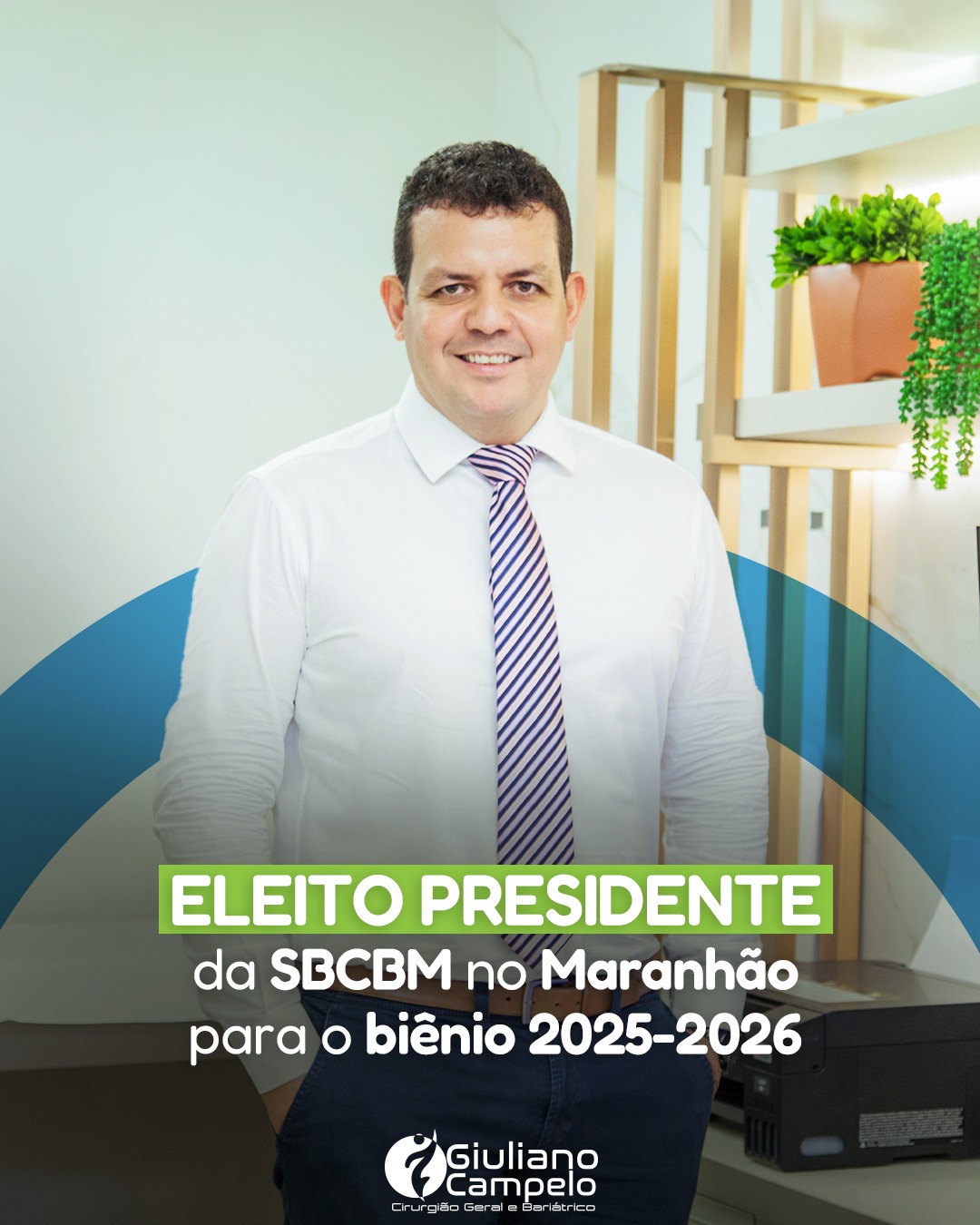 Eleito Presidente da SBCBM no Maranhão para o biênio 2025-2026
