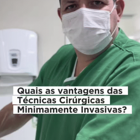 Quais as vantagens das técnicas cirúrgicas minimamente invasivas?