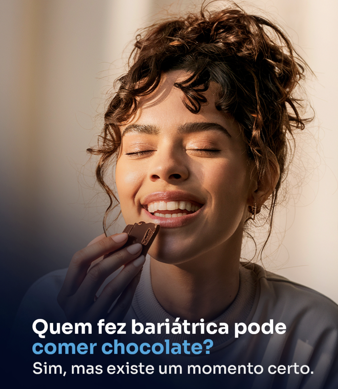 Quem faz bariátrica pode comer chocolate? Sim, mas existe um momento certo