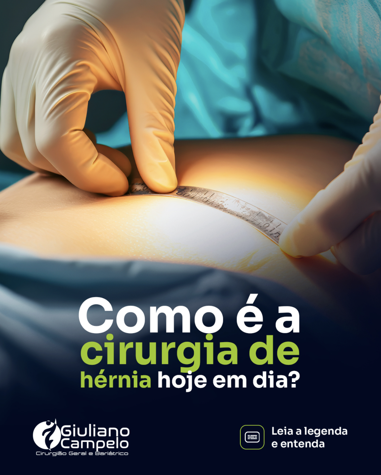 Como é a cirurgia de hérnia hoje em dia?