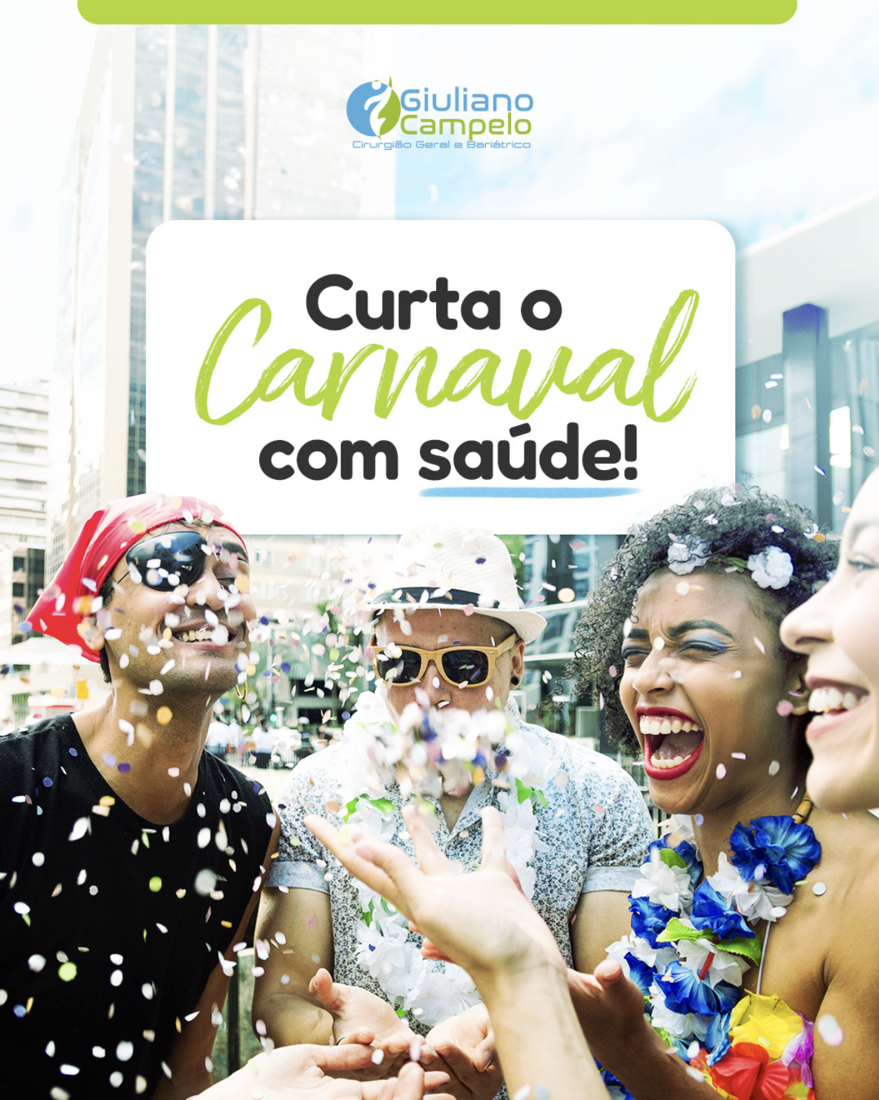 Curta o carnaval com saúde!