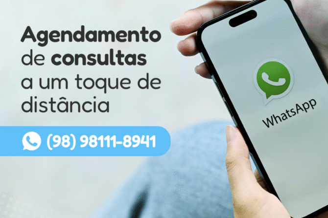 Agendamento de consultas a um toque de distância