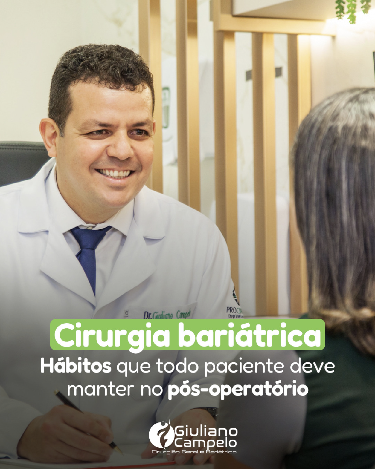 Cirurgia  Bariátrica: Hábitos que todo paciente deve manter no pós-operatório