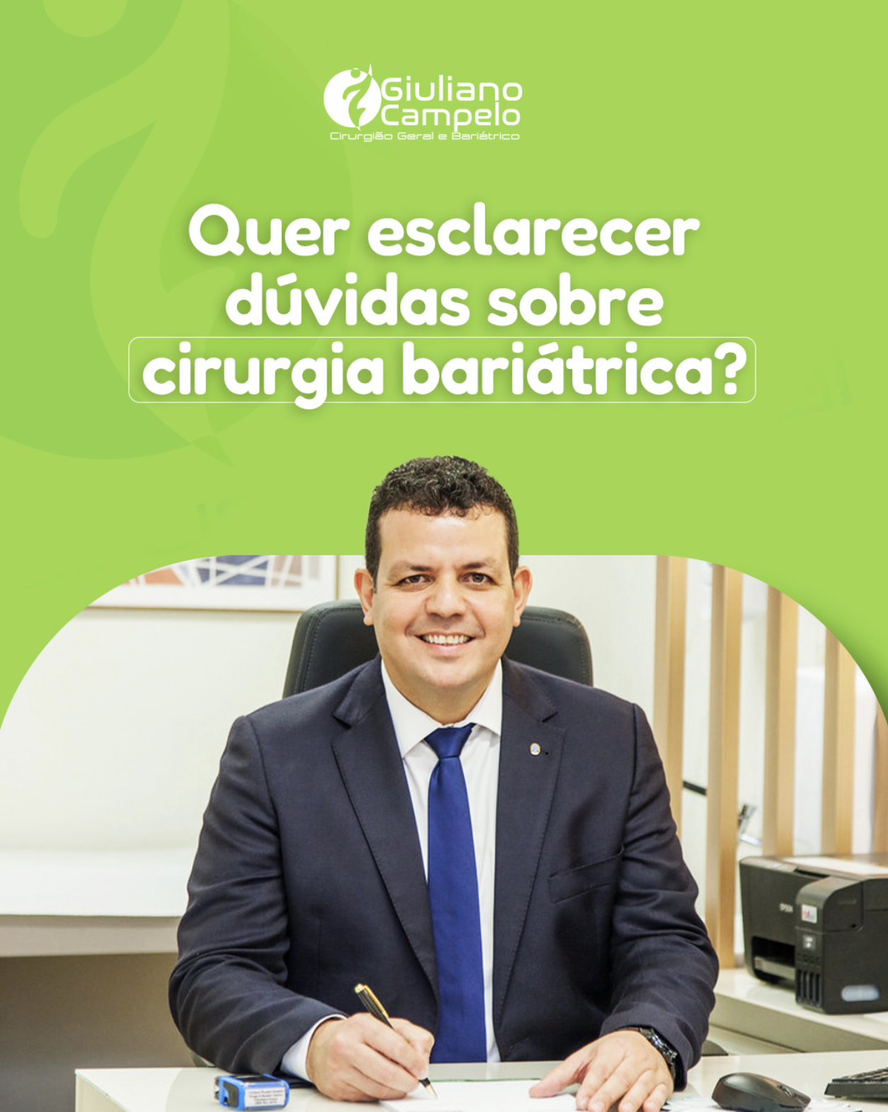 Quer esclarecer dúvidas sobre cirurgia bariátrica?