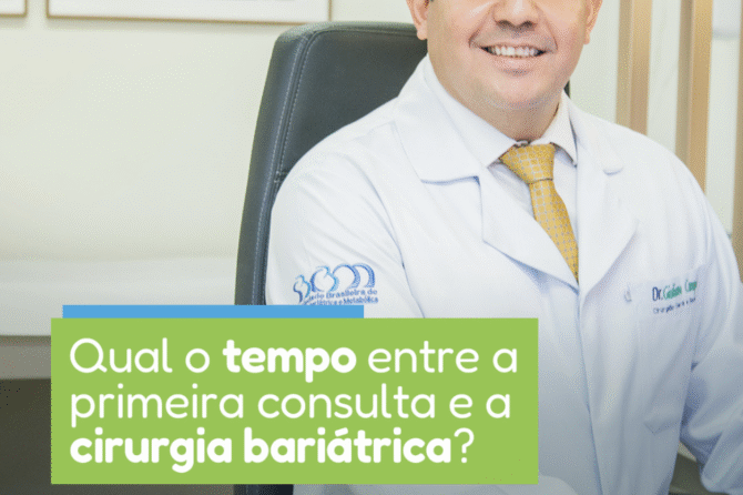 Qual o tempo entre a primeira consulta e a cirurgia bariátrica?