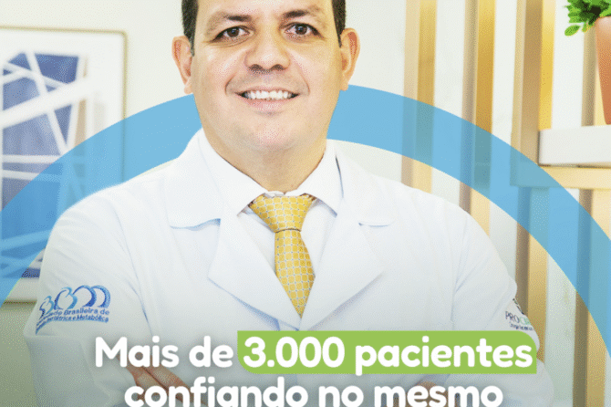 Mais de 3000 pacientes confiando no mesmo propósito: viver melhor