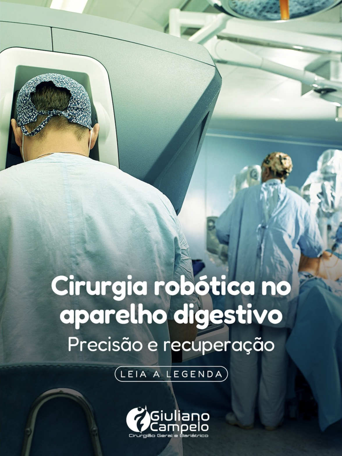Cirurgia robótica no aparelho digestivo: Precisão e recuperação