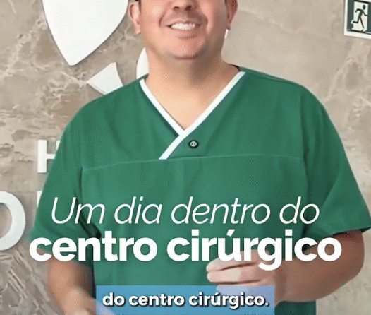 Um dia dentro do centro cirúrgico