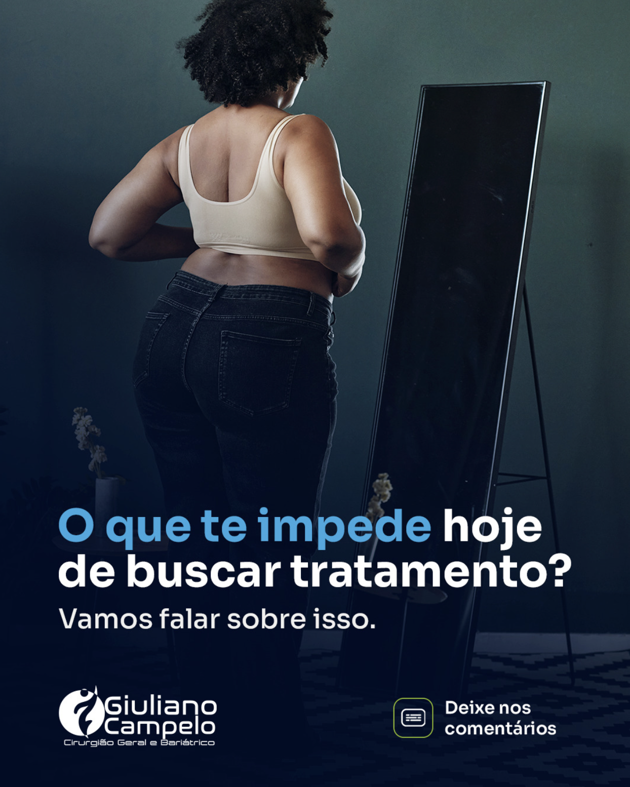 O que te impede hoje de buscar tratamento? Vamos falar sobre isso.