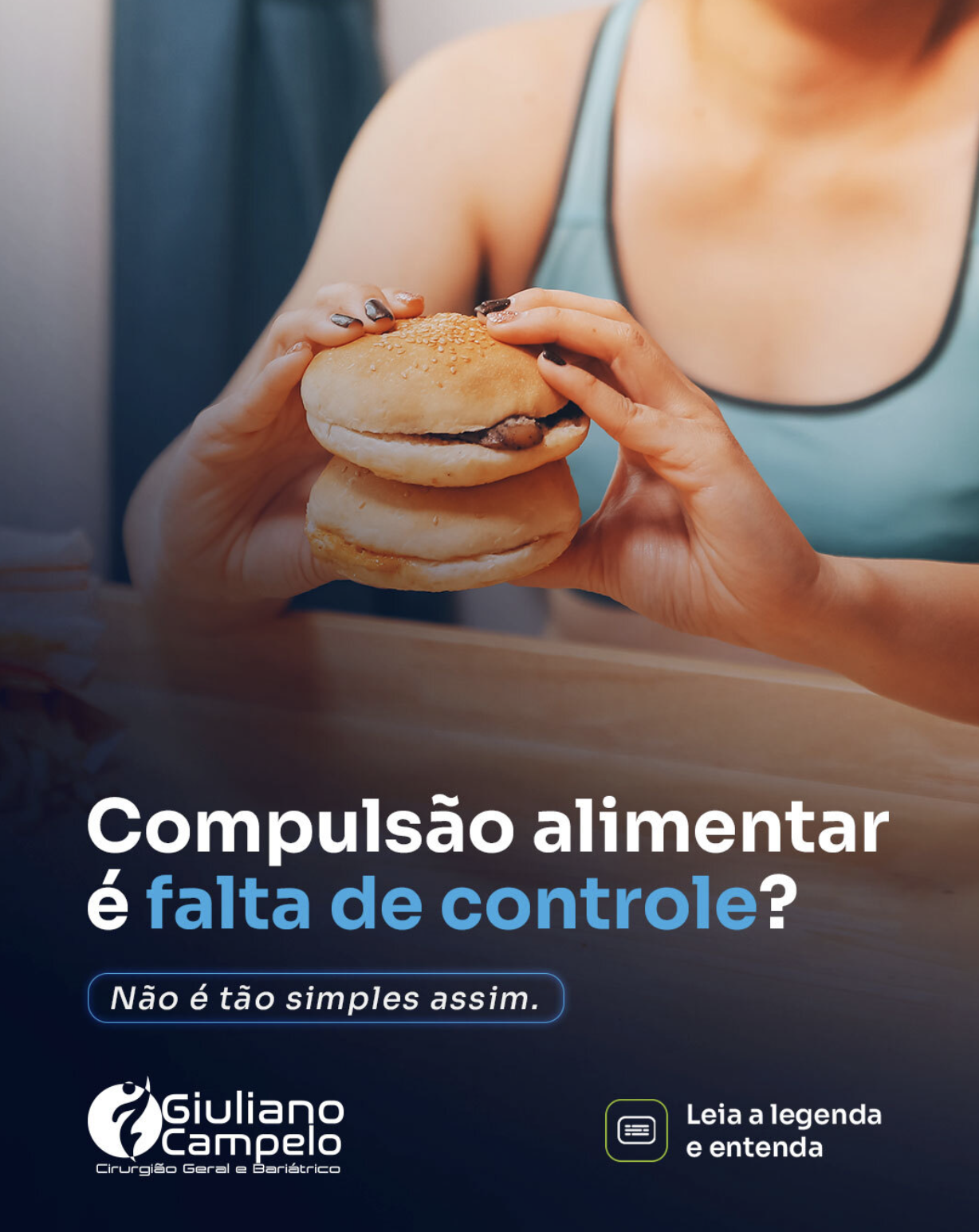 Compulsão alimentar é falta de controle? Não é tão simples assim.