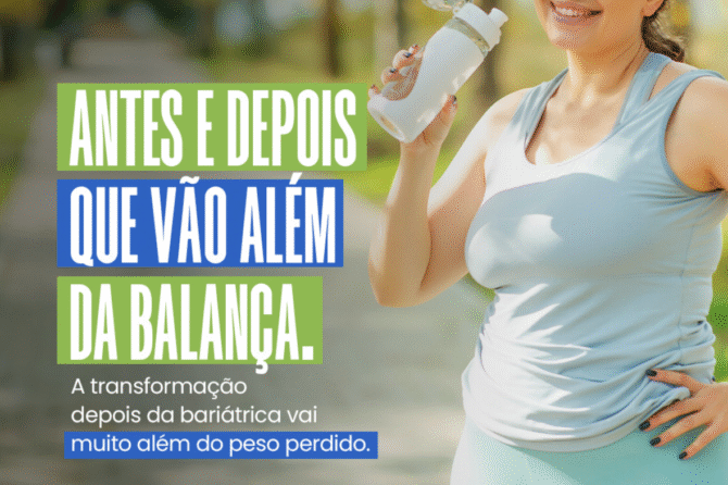 Antes e depois que vão além da balança