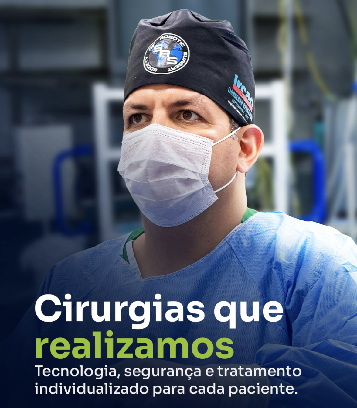 Cirurgias que realizamos: Tecnologia, segurança e tratamento individualizado para cada paciente.